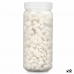Декоративные камни Белый 8 - 15 mm 700 g (12 штук)