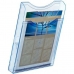 Counter Display Archivo 2000 Archiplay Wall Din A4 Transparent Blue