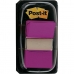 Klæbende huskesedler Post-it Index 25 x 43 mm Violet (3 enheder)