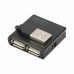 USB Hub Digitus DA-70217 Sort