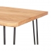 Side table Live Edge 120 x 60 x 46 cm Brown Black Acacia