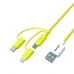 Καλώδιο USB Pantone PT-USB003Y1 Κίτρινο 1,2 m