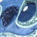 Taška přes rameno Stitch Disney 72809 Modrý