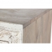 Príborník Home ESPRIT Biela Sklo Mangové drevo 204 x 43 x 101 cm