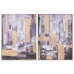 Malba Home ESPRIT Abstraktní Moderní/jazz 62 x 4,5 x 82 cm (2 kusů)