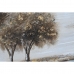 Painting Home ESPRIT Trees Cottage 80 x 3 x 80 cm (2 Units)