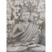 Maalaus Home ESPRIT Buddha Itämainen 60 x 2,7 x 80 cm (2 osaa)