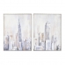 Malba Home ESPRIT New York Loft 60 x 2,4 x 80 cm (2 kusů)