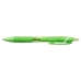 Boligrafo de tinta líquida Uni-Ball Jetstream SXN-150C-07 Verde Claro 1 mm (10 Piezas)