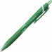 Ручка с жидкими чернилами Uni-Ball Jetstream SXN-150C-07 Зеленый 1 mm (10 Предметы)