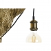 Gulvlampe Home ESPRIT Gyllen Metall Harpiks 50 W 220 V 40 x 24 x 74 cm