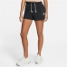 Sport rövidnadrág nők számára Nike Sportswear Gym Vintage Fekete