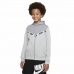 Detská športová bunda Nike Sportswear Sivá