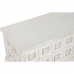 Kiste Home ESPRIT Hvit Treverk av mangotre 110 x 40 x 48 cm