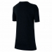 Tricou cu Mânecă Scurtă pentru Copii Nike Sportswear Negru