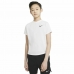 Otroške Majica s Kratkimi Rokavi Nike Court Dri-FIT Victory Bela