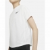 Děstké Tričko s krátkým rukávem Nike Court Dri-FIT Victory Bílý