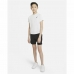 Παιδικό Μπλούζα με Κοντό Μανίκι Nike Court Dri-FIT Victory Λευκό
