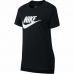 Lasten Lyhythihainen paita Nike Sportswear Musta