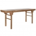 Masa laterală Home ESPRIT Maro închis lemn de tec 195 x 50 x 82 cm