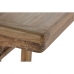 Postranní stolek Home ESPRIT Tmavě hnědá Dřevo 195 x 50 x 82 cm
