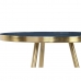 Conjunto de 2 mesas Home ESPRIT Azul Dourado 41 x 41 x 51 cm