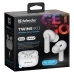 Ear Bluetooth hörlurar Defender TWINS 903 Vit Multicolour
