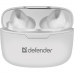 Bluetooth ausinės Defender TWINS 903 Balta Spalvotas