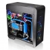 ATX Közepes Torony PC Ház THERMALTAKE Core V71 Tempered Glass Edition Kék Fekete
