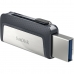 Στικάκι USB SanDisk SDDDC2-128G-G46 Μαύρο Ασημί 128 GB