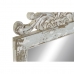 Espelho de parede DKD Home Decor Branco Abeto Espelho Madeira MDF 39 x 3 x 108 cm