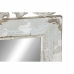Veggspeil DKD Home Decor Hvit Gran Speil Tre MDF 39 x 3 x 108 cm