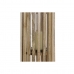 Svícen DKD Home Decor Kaštanová Stříbřitý Přírodní Sklo mangové dřevo 20 x 20 x 74 cm