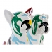 Dekorativ Figur DKD Home Decor Flerfarget Hund Lakkert 20 x 12,5 x 17,5 cm (2 enheter)
