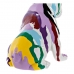 Prydnadsfigur DKD Home Decor Multicolour Hund Lackad 20 x 12,5 x 17,5 cm (2 antal)