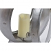 Lanterna DKD Home Decor Finitura invecchiata Argentato Metallo Cristallo Vintage 37 x 22 x 55 cm