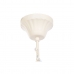 Stropna svjetiljka Home ESPRIT Bijela Svijetlo smeđi Drvo Metal 25 W 38 x 38 x 29 cm