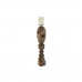 Candleholder Home ESPRIT Natural Wood 8 x 8 x 50 cm (2 Units)