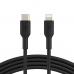 Kabel USB-C till Lightning Belkin CAA003BT1MBK 1 m Svart