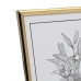 Photo frame Versa Golden Metal Minimalist 1 x 18,5 x 13,5 cm