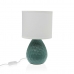 Lámpara de mesa Versa Verde Blanco Cerámica 40 W 15,5 x 27,5 cm