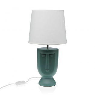 Lámpara de mesa Versa Verde Cerámica 60 W 22 x 42,8 cm
