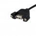 USB kabel Startech USBPNLAFHD3 Černý 90 cm