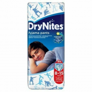 Couches pour Incontinence DryNites Pyjama Pants 8-15 Ans (9 uds) l