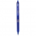 Pero s tekočim črnilom Pilot Frixion Clicker Modra 0,4 mm (12 kosov)