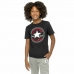 Kortærmet T-shirt Converse Chuck Taylor All Star Core Sort