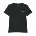 T-Shirt met Korte Mouwen Converse Field Surplus Zwart