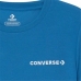T-shirt med kortärm Barn Converse Field Surplus Blå
