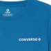Camiseta de Manga Corta Niño Converse Field Surplus Azul