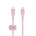 USB-C-kábel Belkin CAB011BT1MPK Rózsaszín
